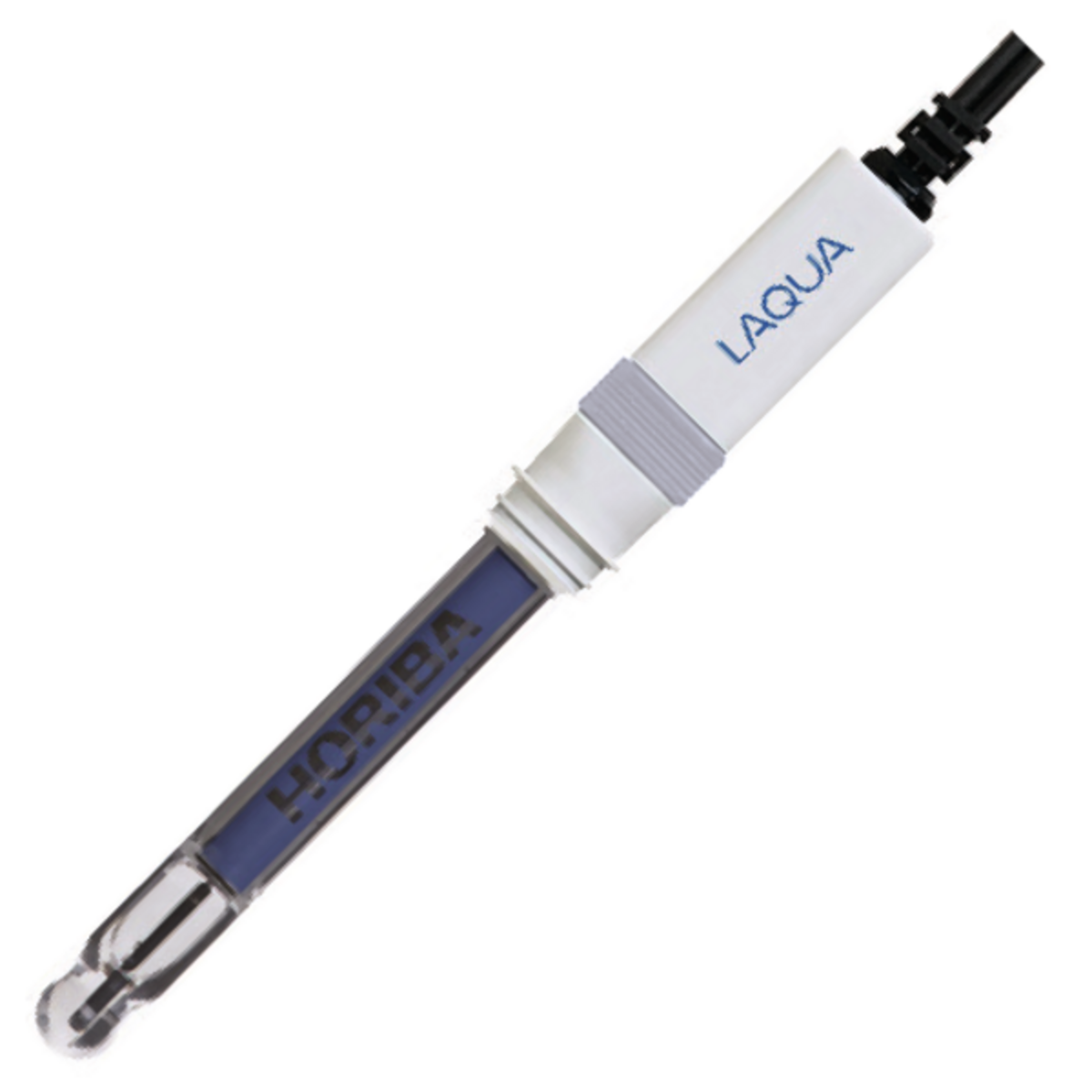 Horiba 1076A-10C pH-Halbzelle mit Glaskörper für Wasser mit niedriger Leitfähigkeit und nichtwässrige Lösungsmittel Horiba 1076A-10C, Glaselektrode für Wasser mit niedriger Leitfähigkeit und nichtwässrige Lösungsmittel