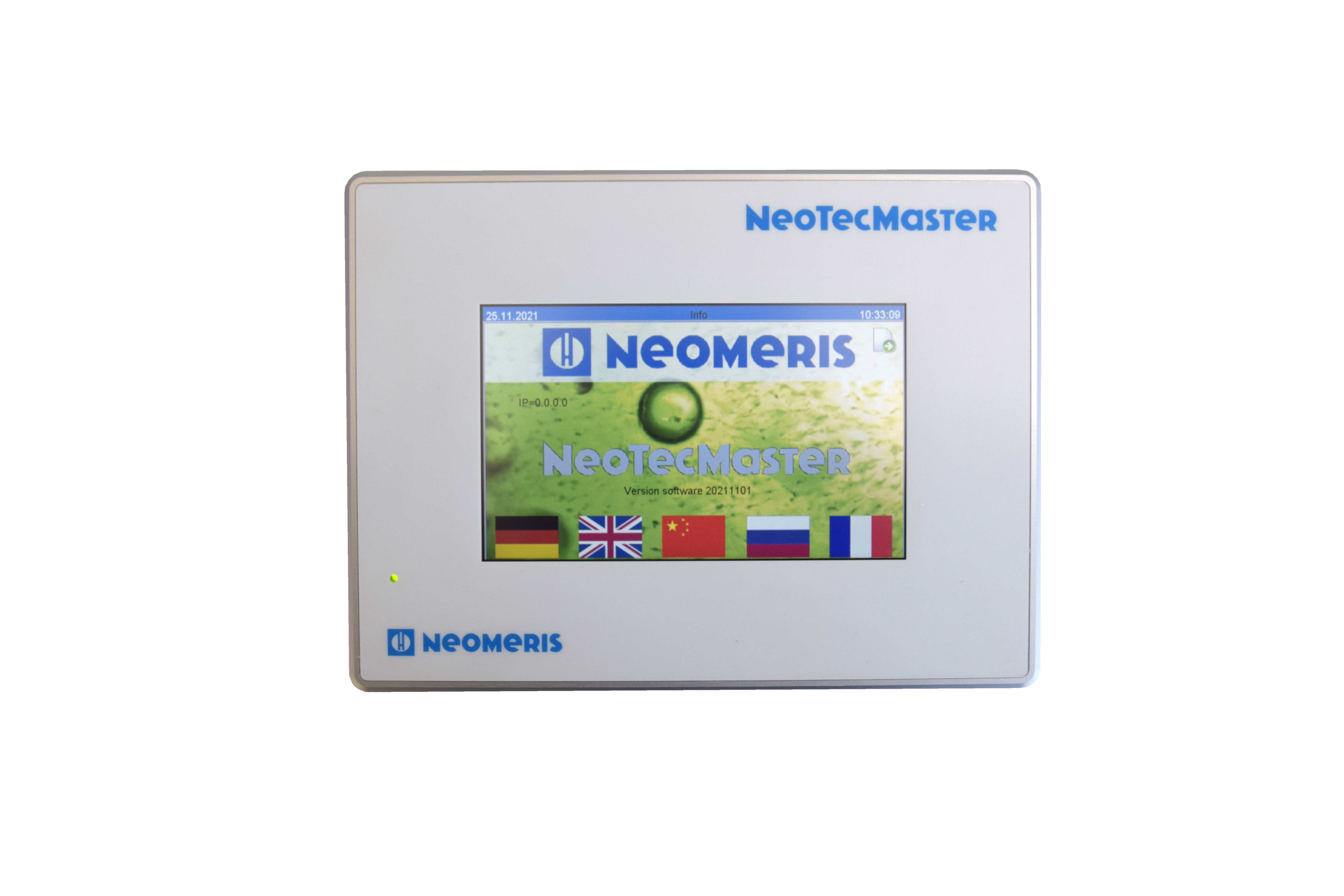 5 Zoll NeoTecMaster 4 Kanal Multi-Controller für Messignalverarbeitung, Gesamtansicht, vielseitiges Messsystem, modulare Prozesssteuerung 