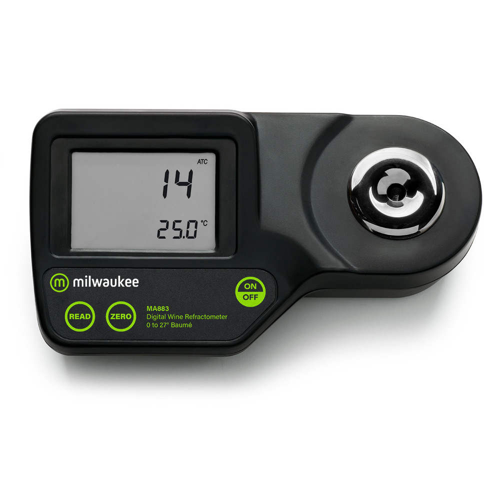 Milwaukee MA883 Digitales Baumé-Refraktometer