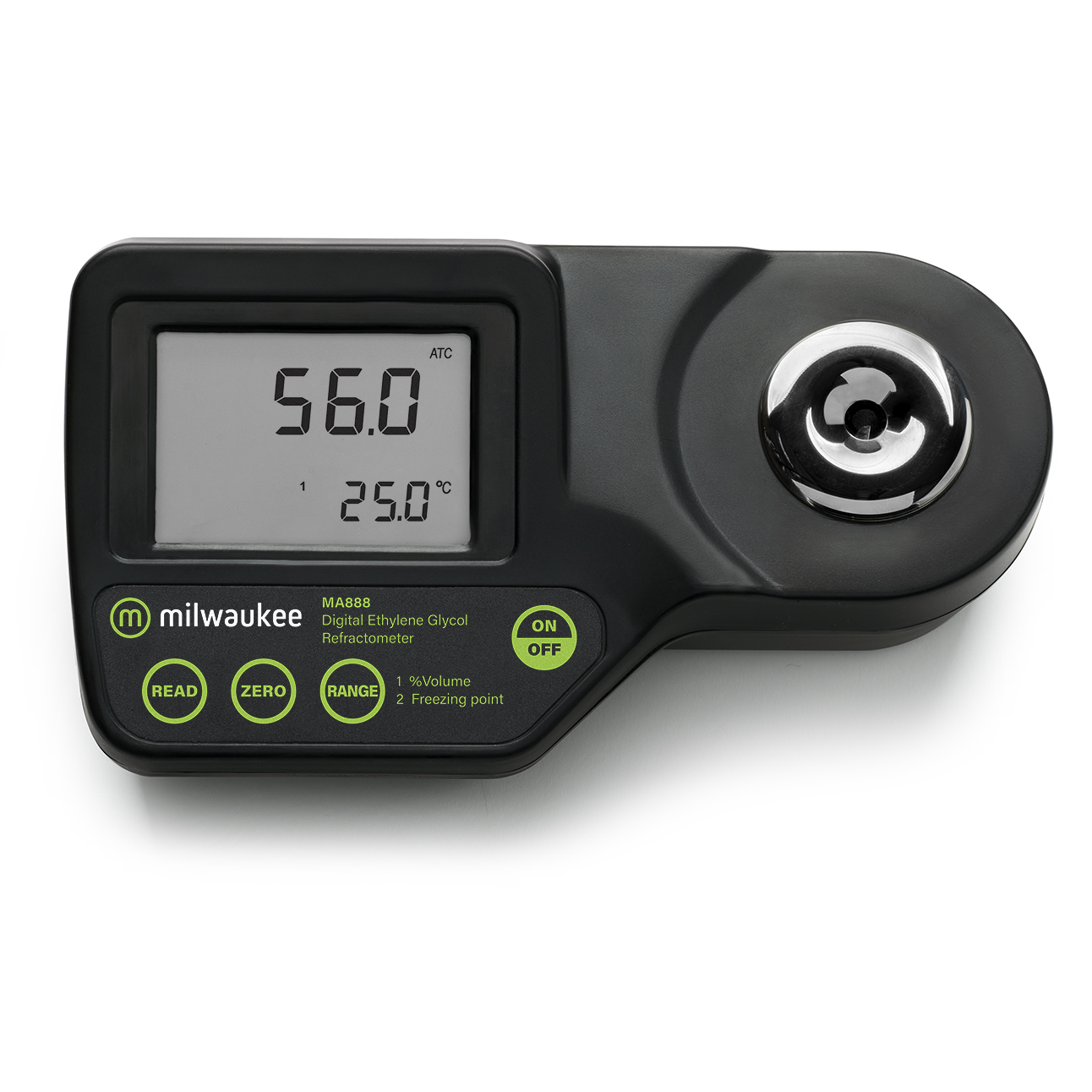 Milwaukee MA888 Digitales Ethylenglykol-Refraktometer