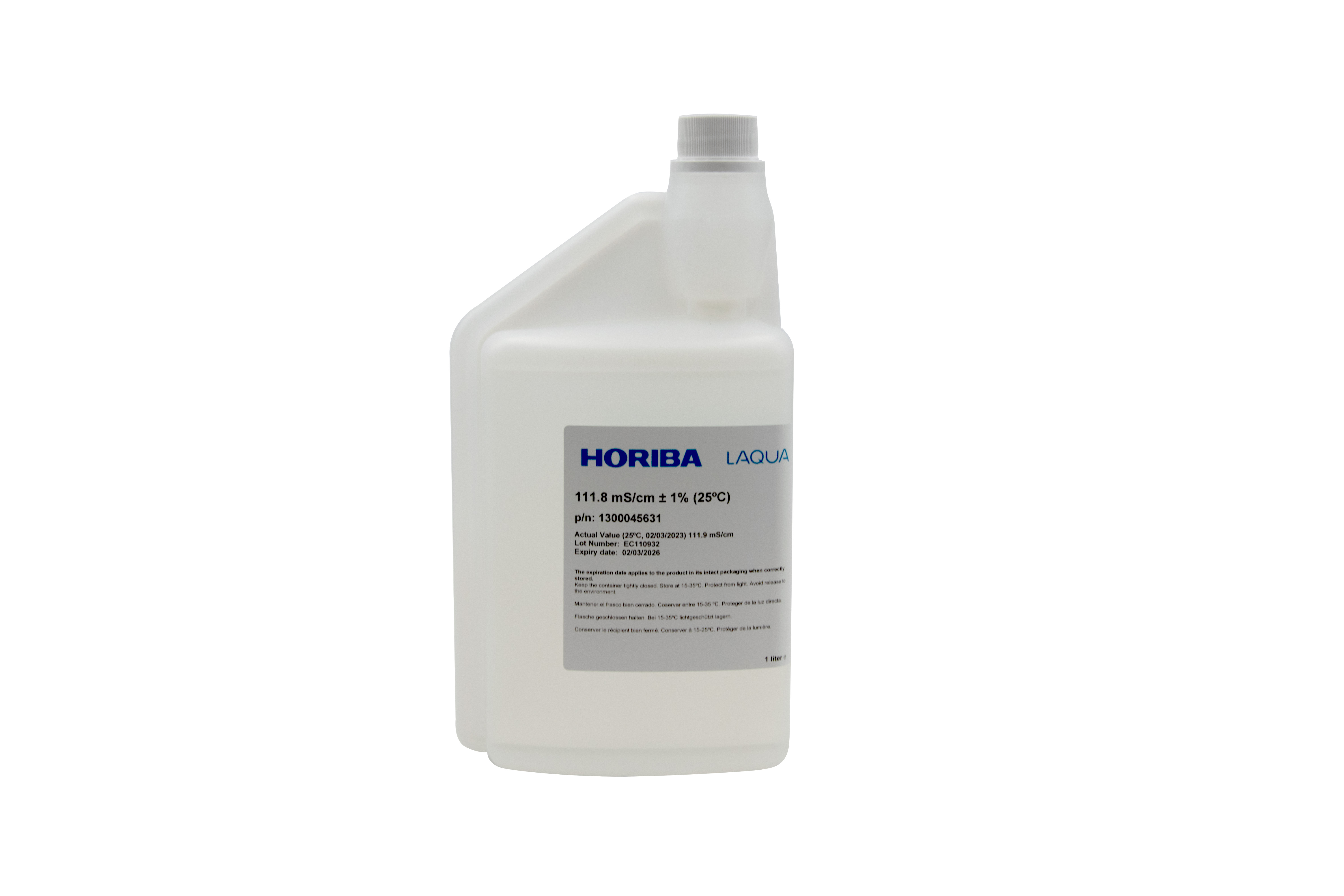 HORIBA 111.8 mS/cm Leitfähigkeitskalibrierlösung 1000ml (1000-EC-1118)