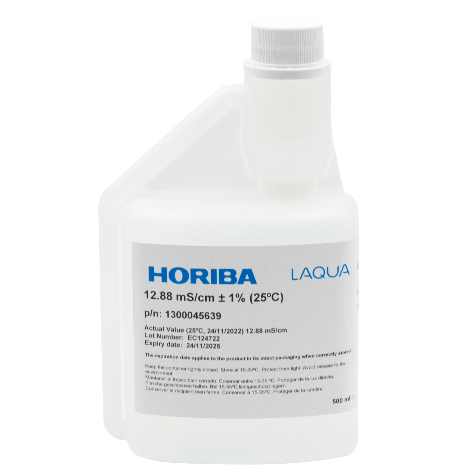 HORIBA 12.88 mS/cm Leitfähigkeitskalibrierlösung 500ml (500-EC-1288)