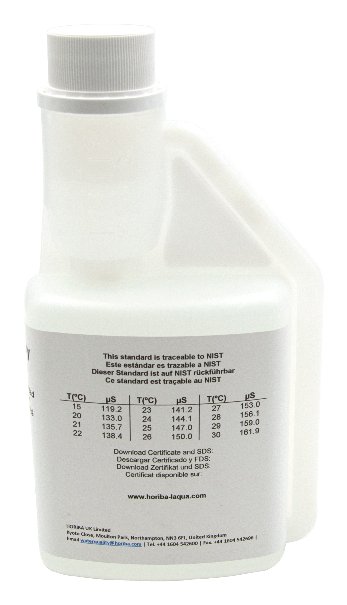 HORIBA 147 μS/cm Leitfähigkeitskalibrierlösung 250ml (250-EC-147)