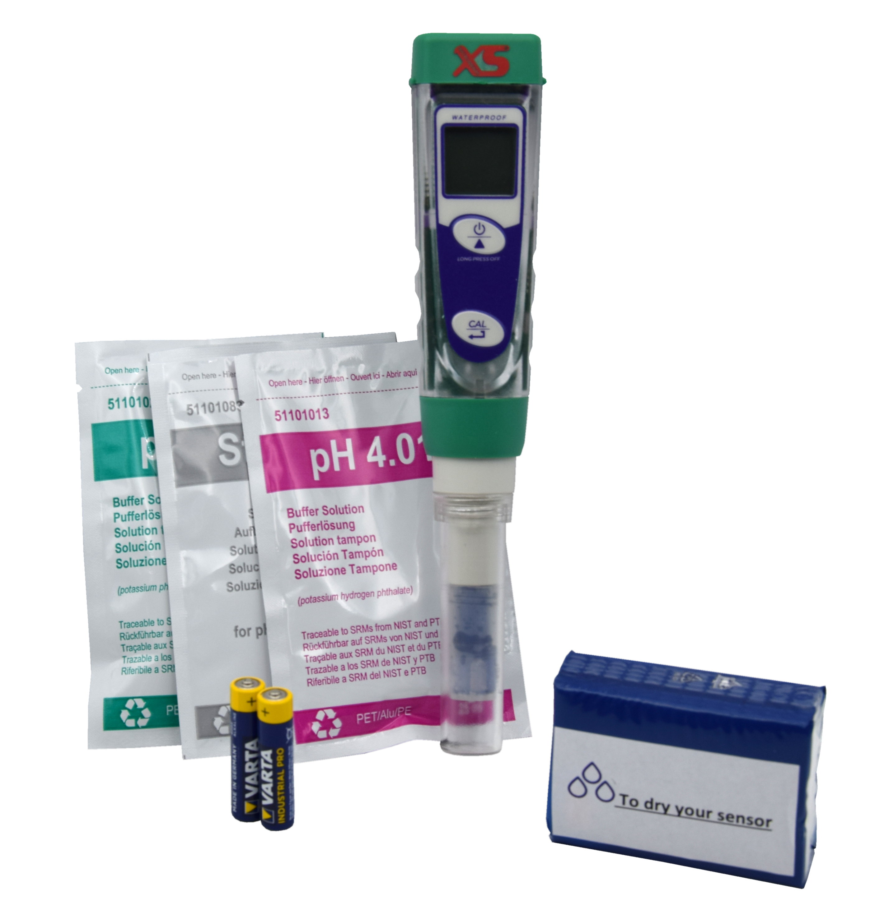 XS pH 1 Tester Kit - Messgerät zur Bestimmung des pH Wertes