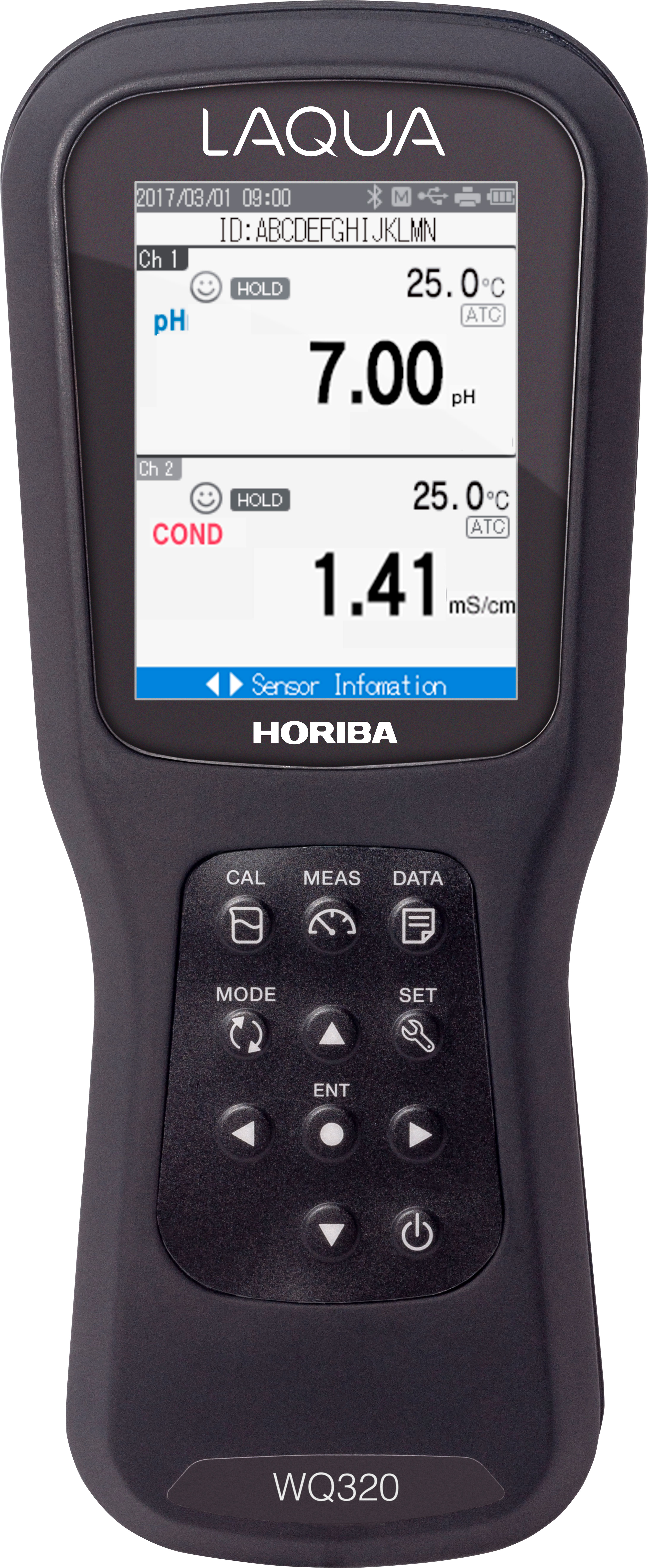 Horiba LAQUA WQ320-K - 2 Kanal Profi-Messgerät für verschiedene Parameter im Analysenkoffer