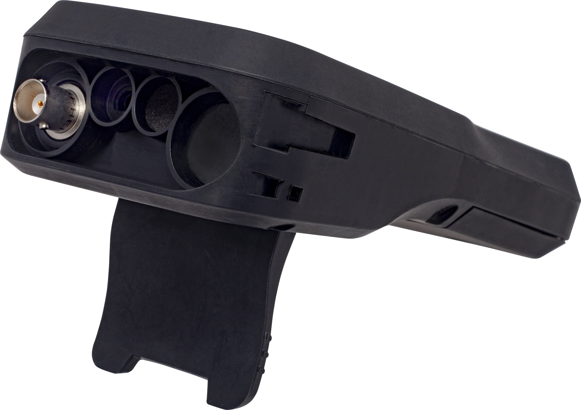 Horiba LAQUA PH210 Einkanal- Handmessgerät ohne Elektrode Rückansicht mit Elektrodenanschluss und Ständer Artikelnummer: 895715