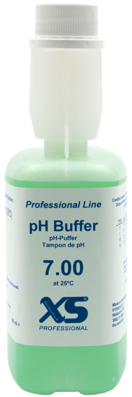 XS Professional pH 7.00 (±0,01pH @25°C) - 500ml pH Pufferlösung mit DAkkS Zertifikat