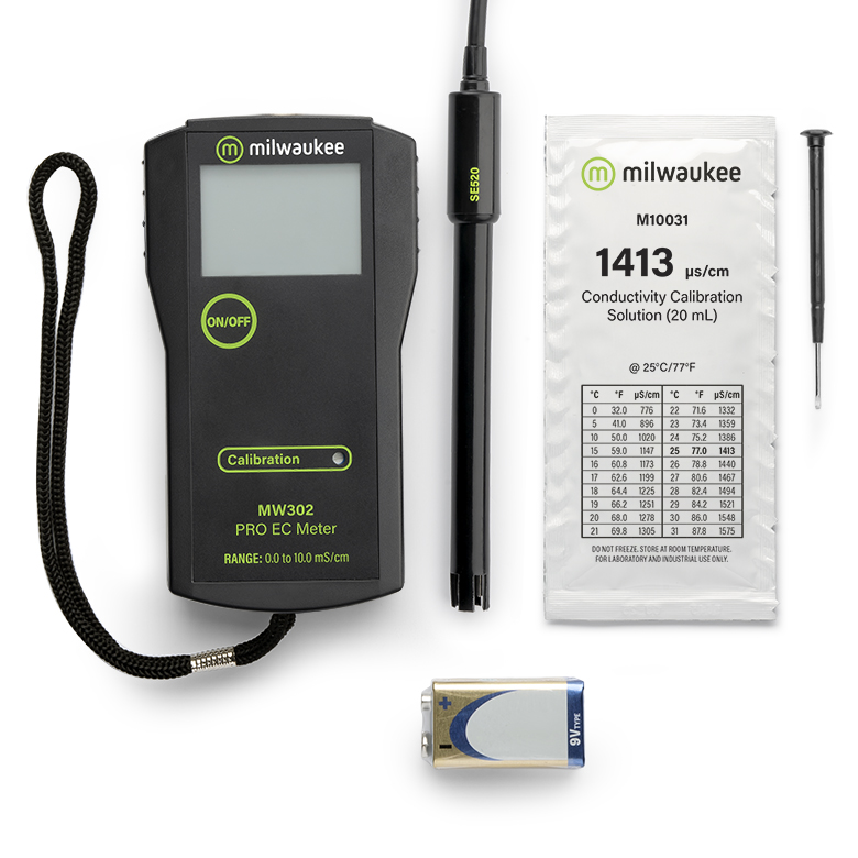 Milwaukee MW302 PRO  tragbares EC-Messgerät