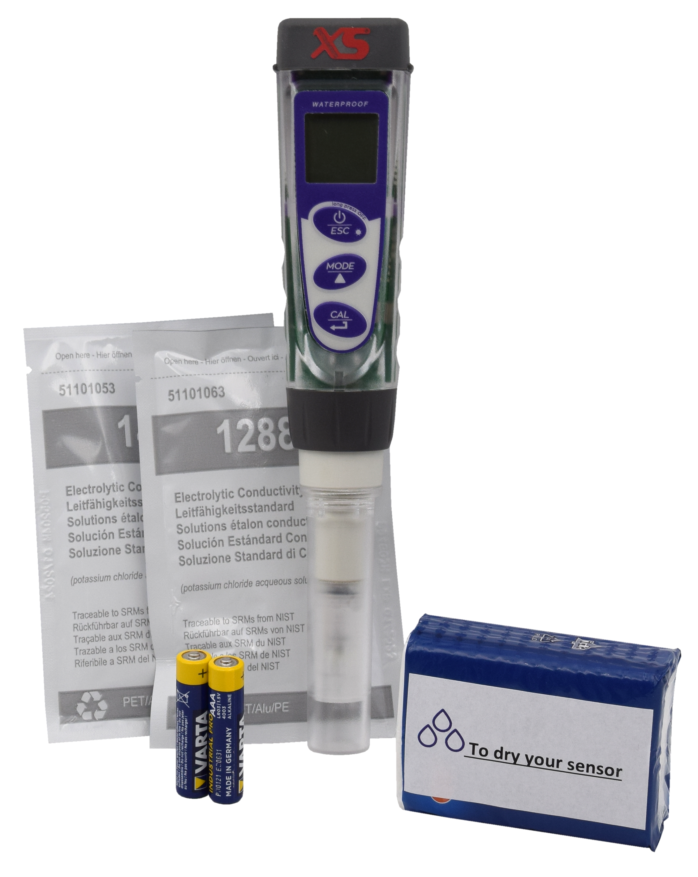 XS COND 5 Tester Kit - Leitfähigkeit/TDS/Salinität/Temperatur Pocket Tester