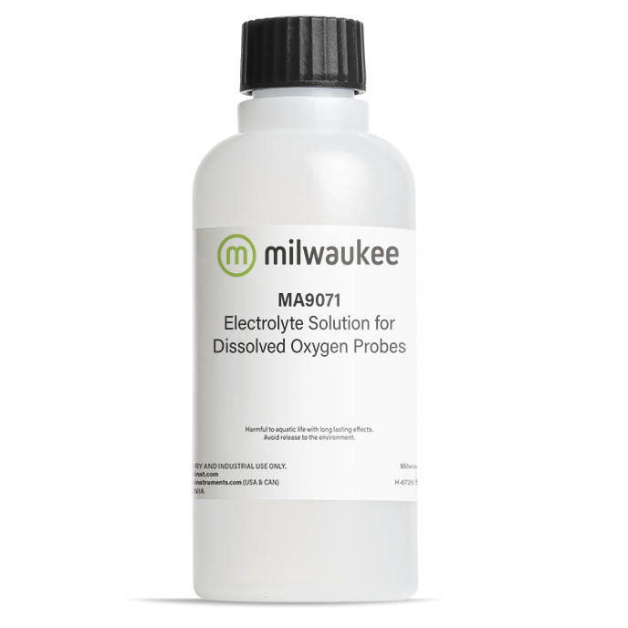 Milwaukee Elektrolytlösung für gelösten Sauerstoff, 230ml (MA9071) Elektrolytlösung für gelösten Sauerstoff, 230ml  Flasche