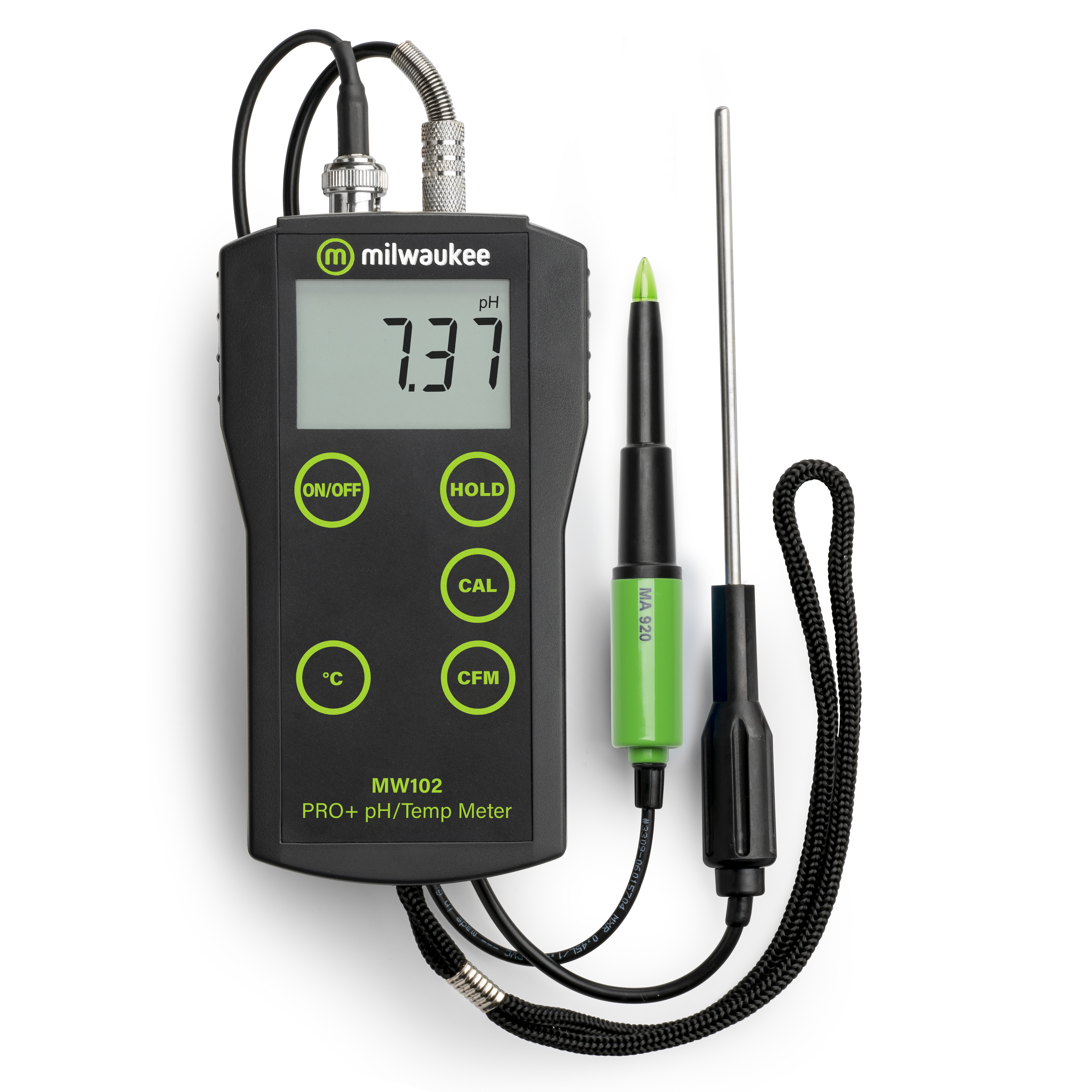Milwaukee MW102-FOOD PRO+ 2-in-1 pH- und Temperaturmessgerät für Lebensmittel