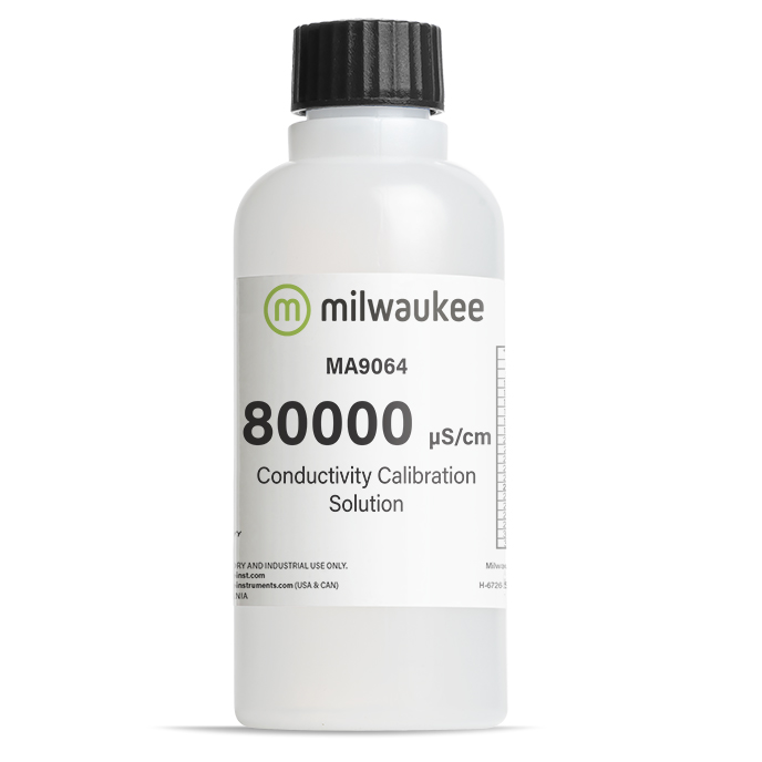 Milwaukee 80000 µS/cm Leitfähigkeitskalibrierlösung 230ml (MA9064)