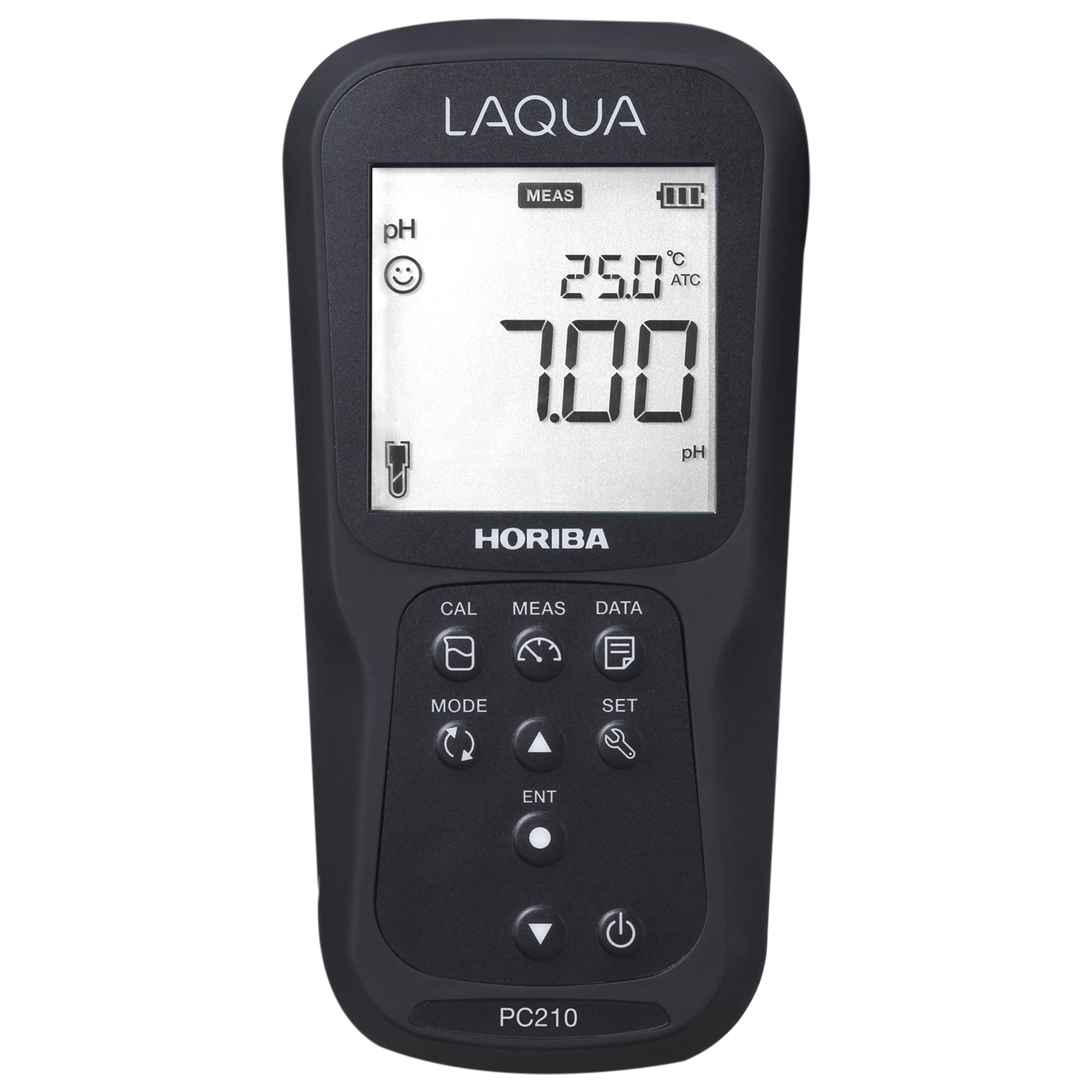 Horiba LAQUA PC210-Kit pH, Redox, Leitwert, TDS, Salz, Widerstand und Temperatur Hand Messgerät im Analysenkoffer