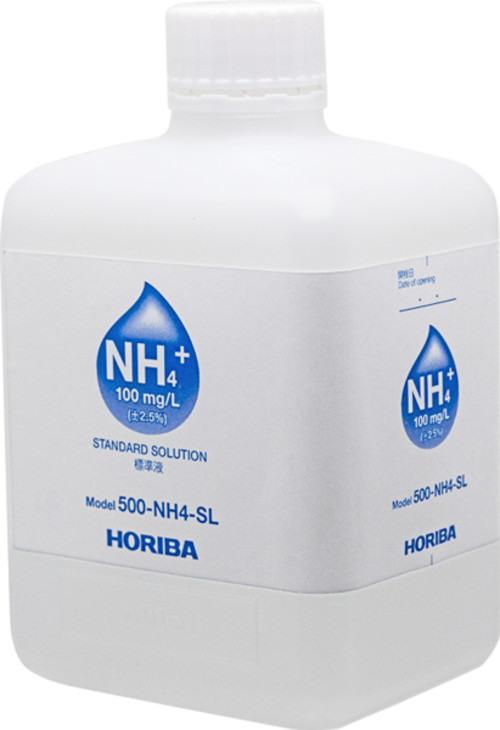 Horiba 100 mg/L Ammoniak Ionen Standard Lösung, 500ml (500-NH4-SL) 