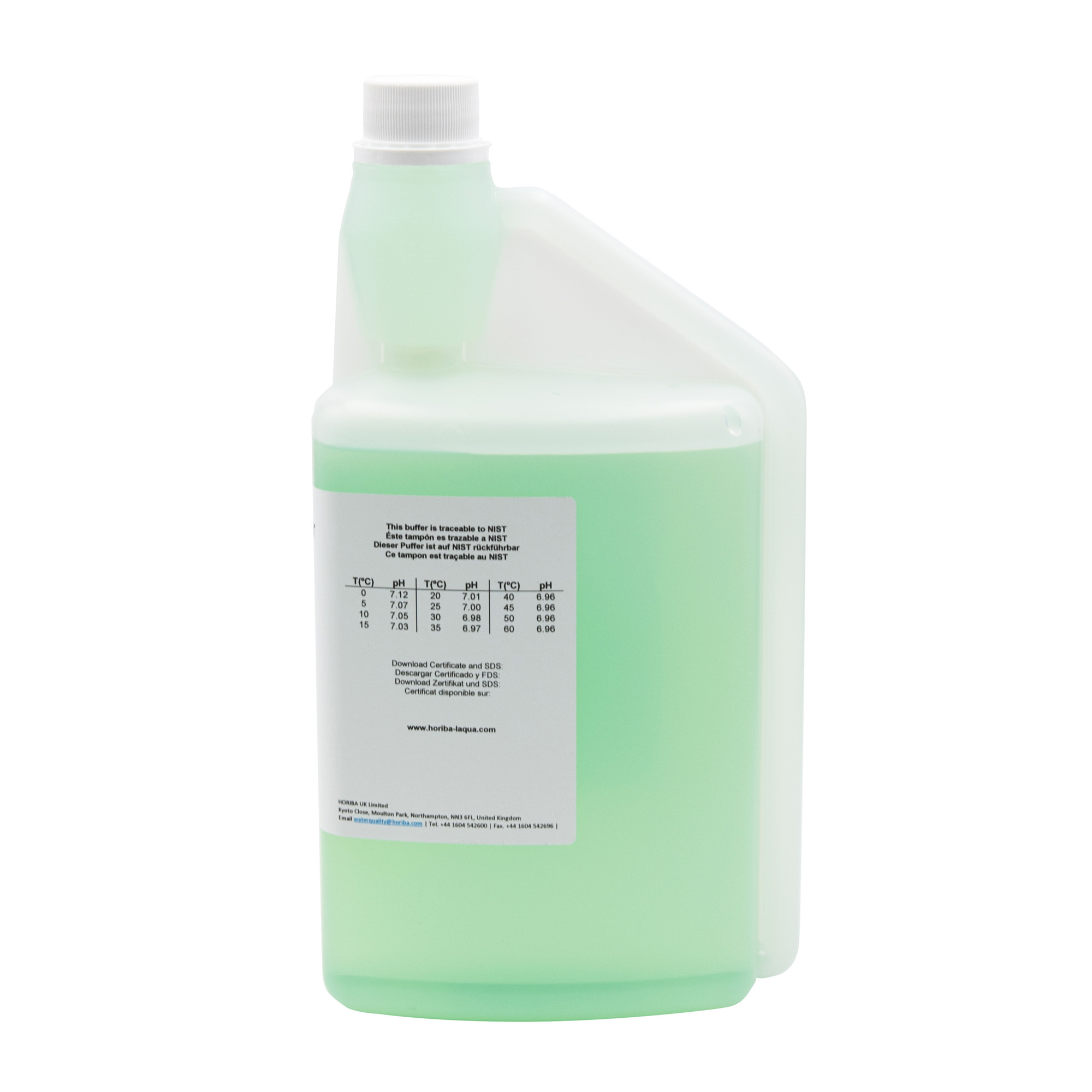 HORIBA pH 7.00 (±0.01pH @25°C) buffer solution 1000ml (1000-PH-7)