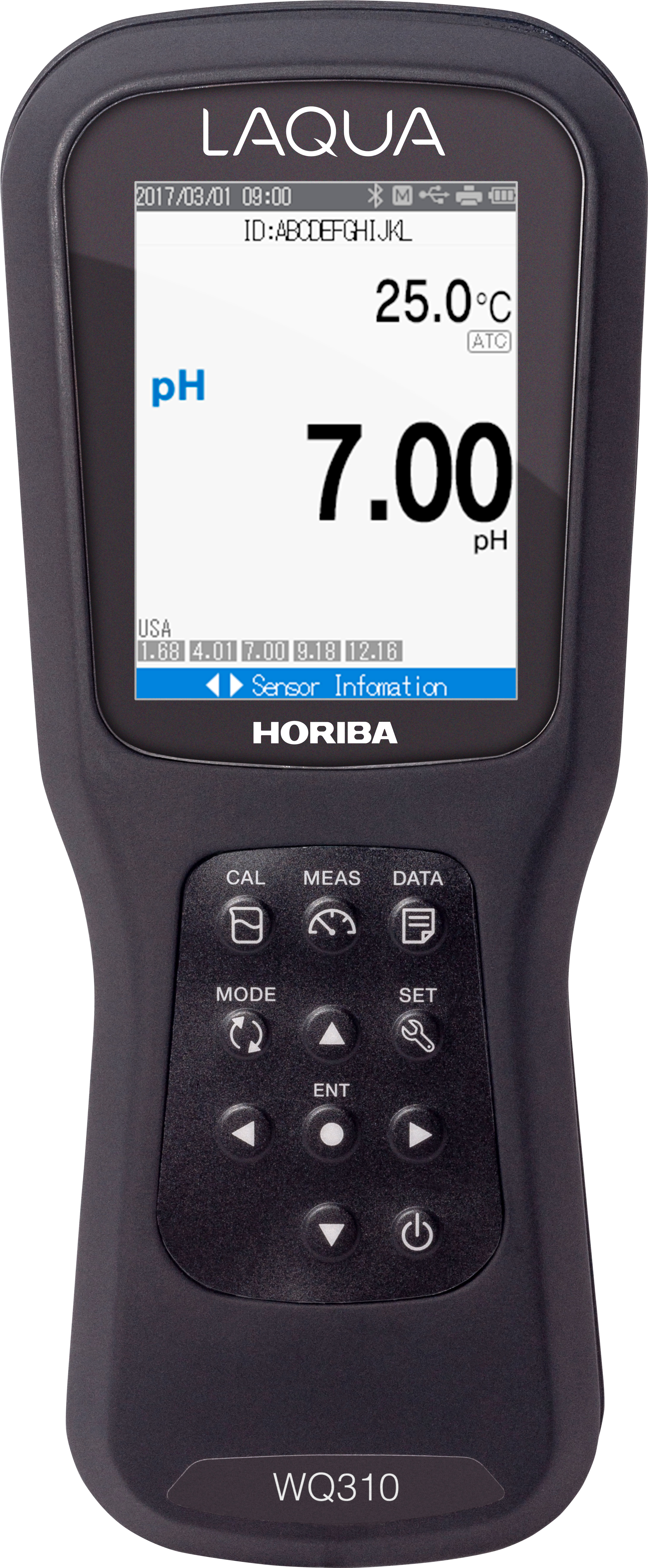 Horiba LAQUA WQ310-K Handmessgerät ohne Sensor, Frontansicht