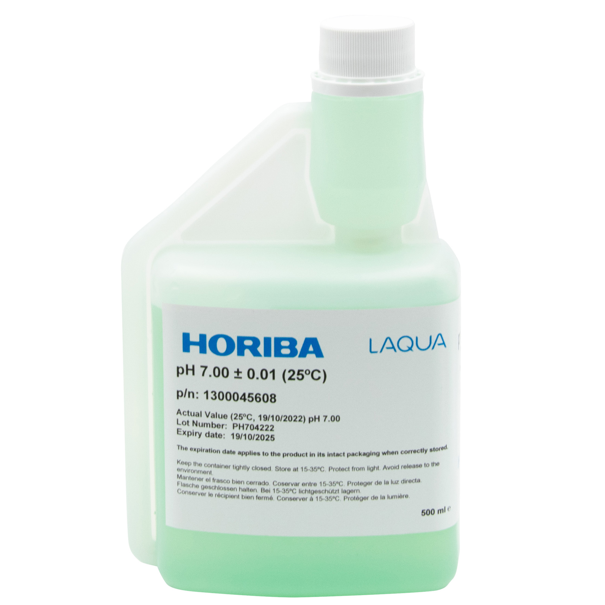 HORIBA pH 7.00 (±0,01pH @25°C) Pufferlösung 500ml (500-PH-7)