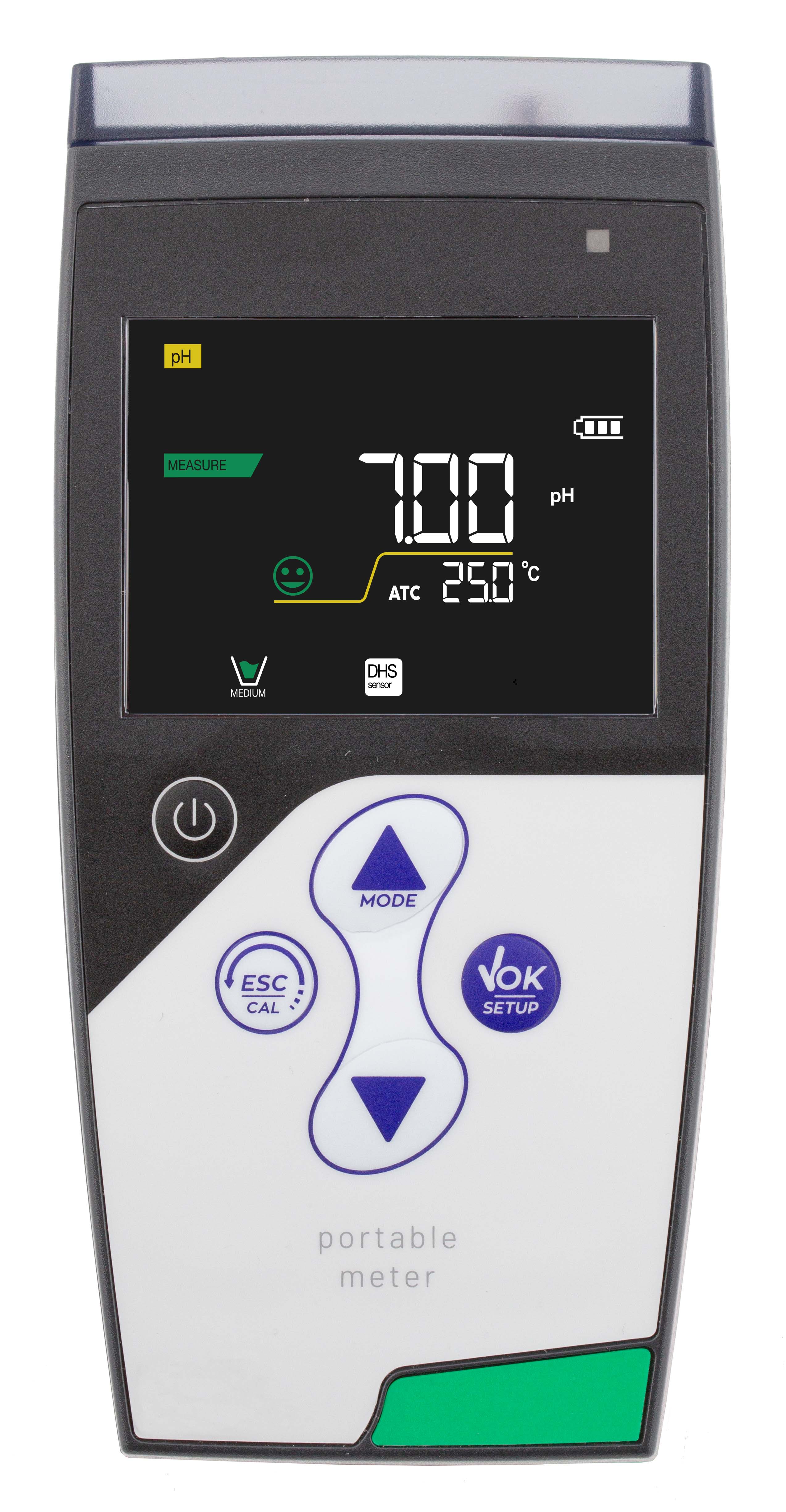 XS pH 7 Vio tragbares pH-Messgerät mit 201T-Elektrode mit integriertem Temperaturfühler