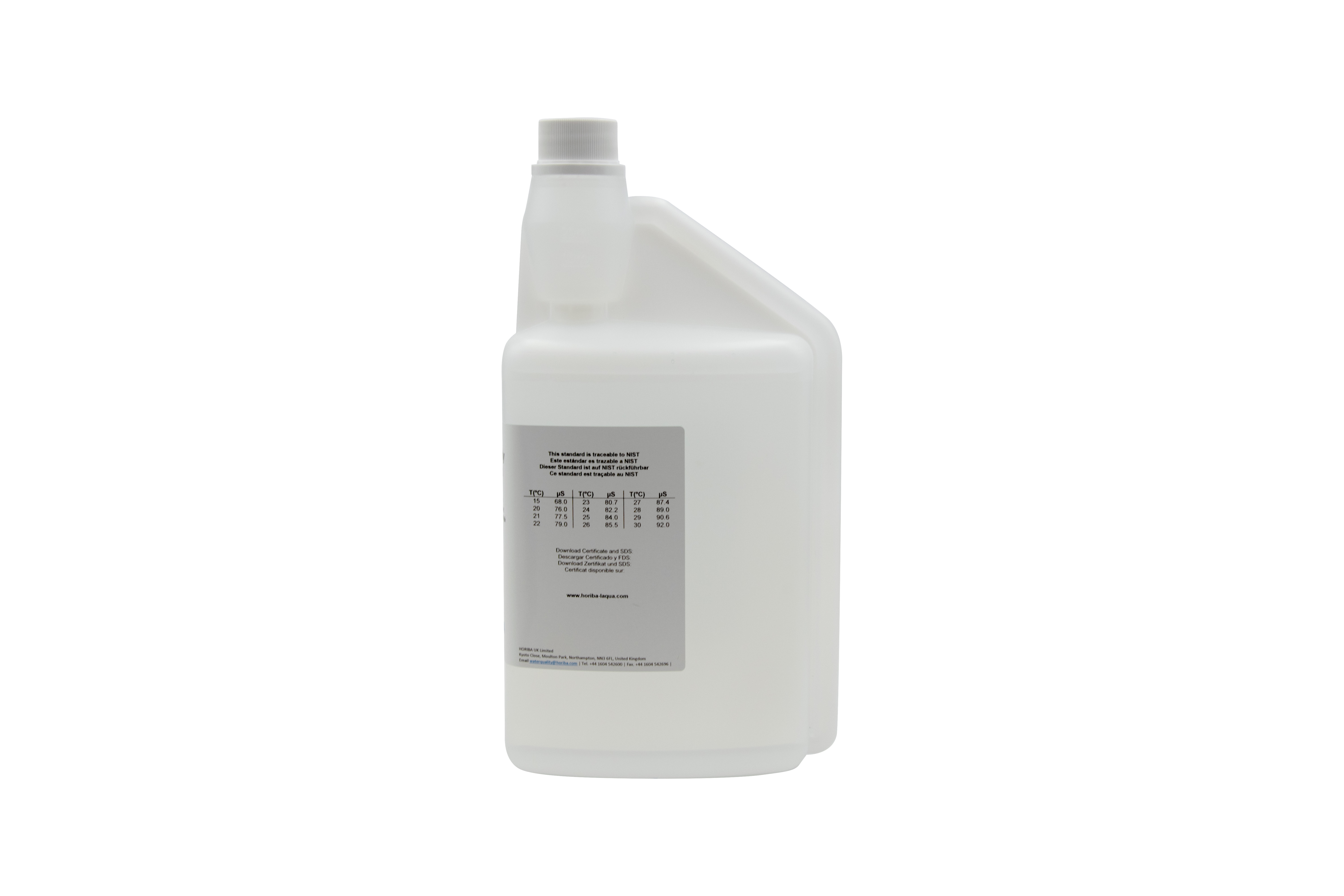 HORIBA 84 μS/cm Leitfähigkeitskalibrierlösung 1000ml (1000-EC-84)