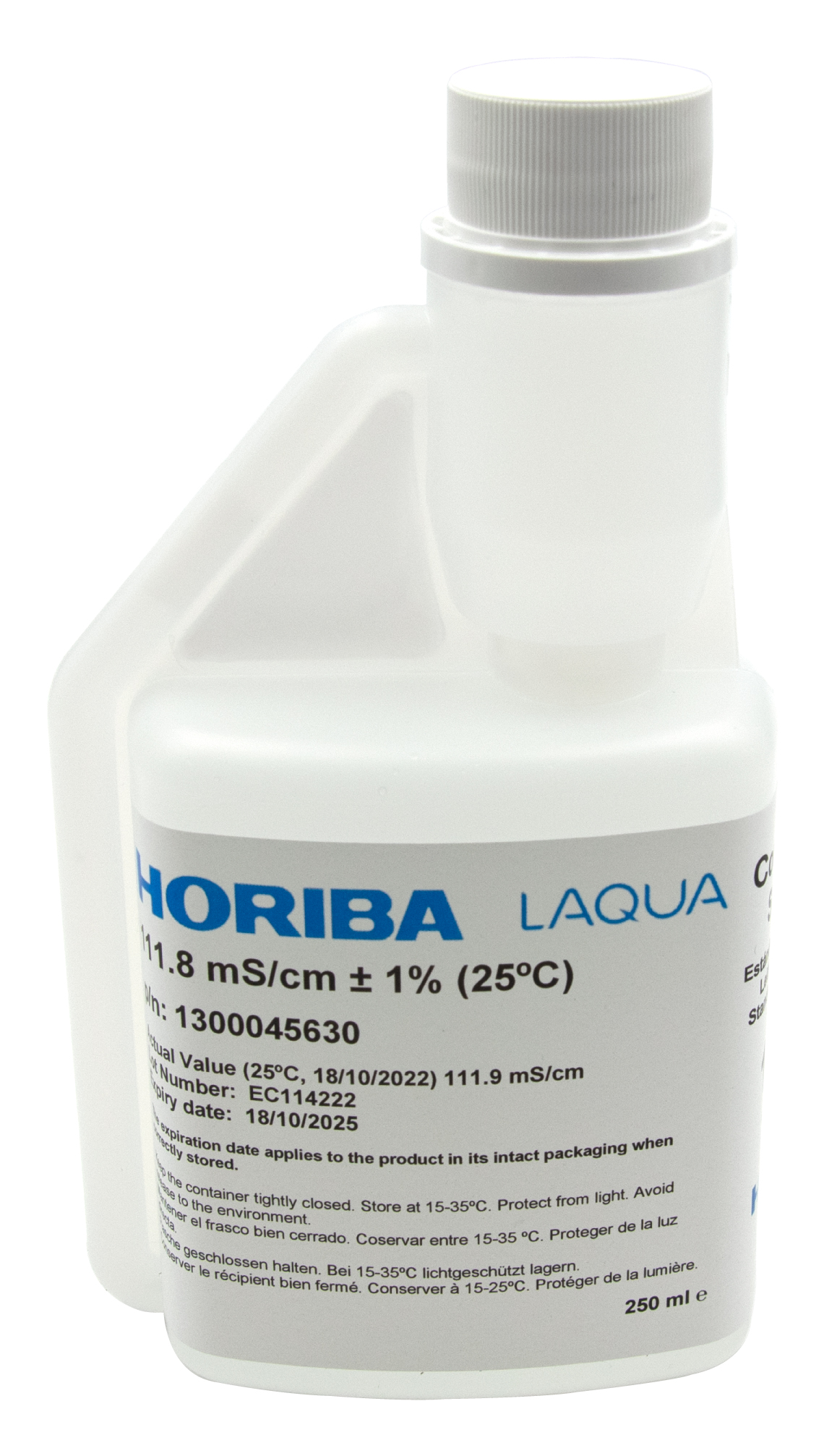 HORIBA 111.8 mS/cm Leitfähigkeitskalibrierlösung 250ml (250-EC-1118)