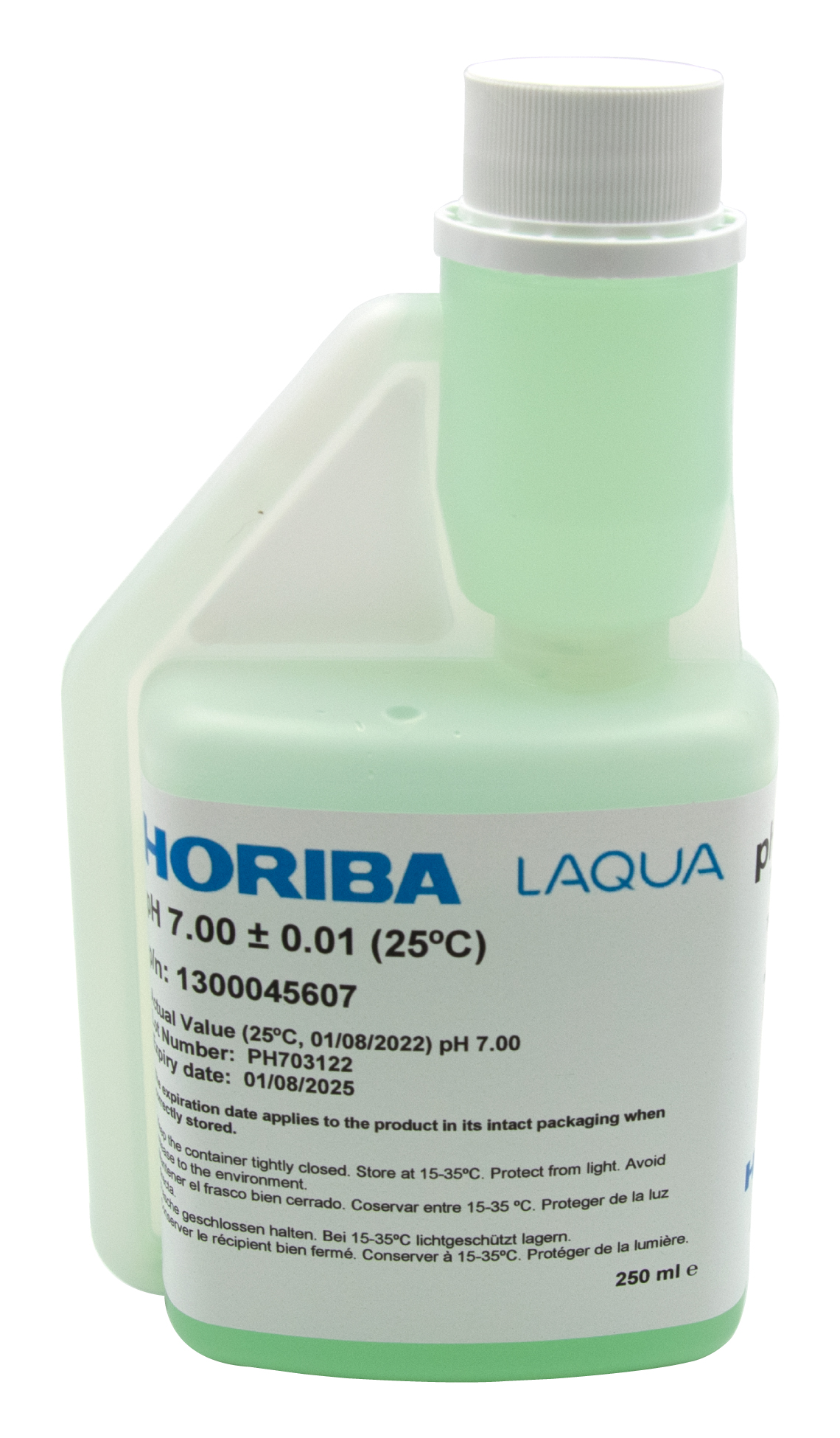 HORIBA pH 7.00 (±0,01pH @25°C) Pufferlösung 250ml (250-PH-7)