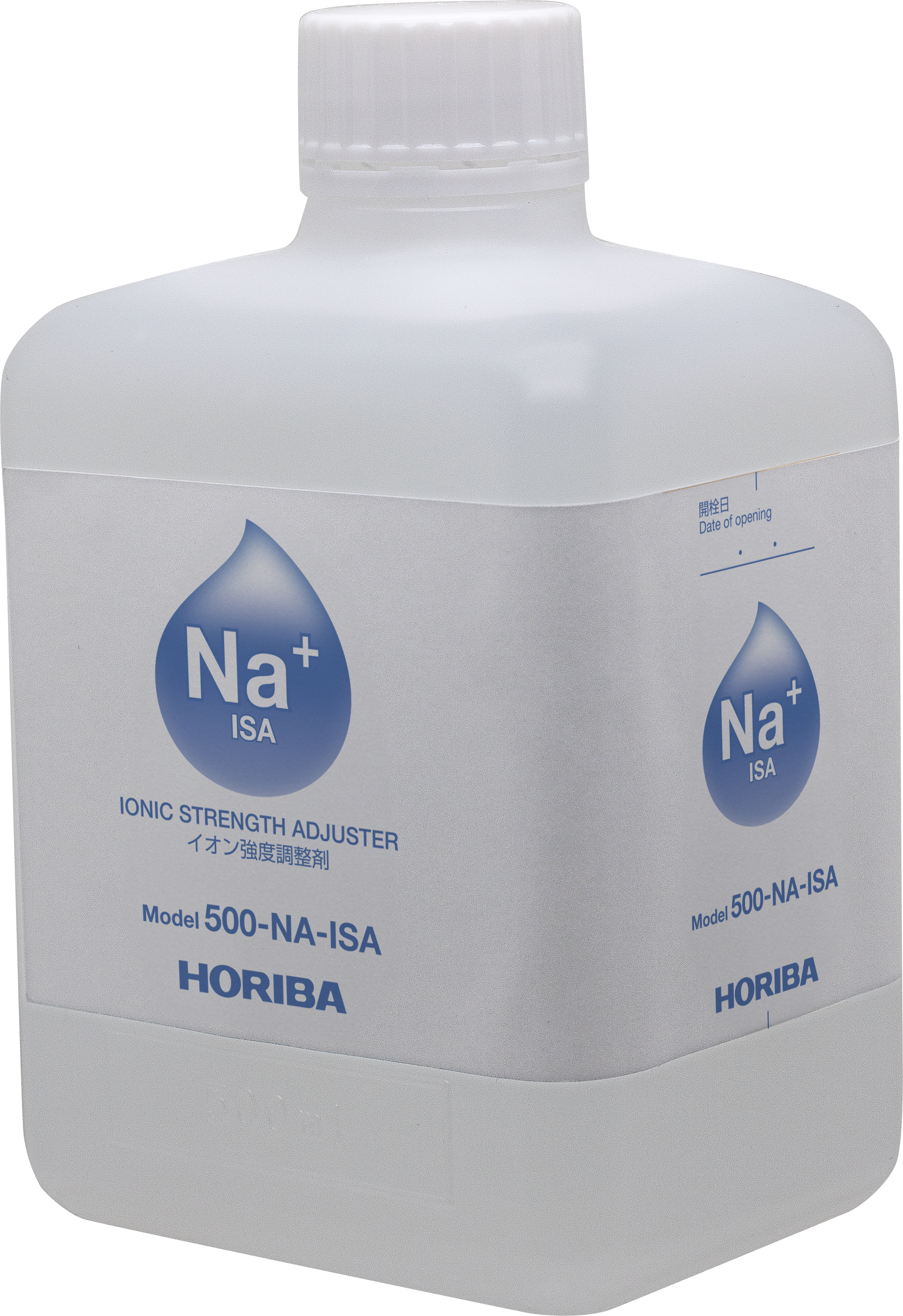 Horiba Ionischer Natrium-Stärkeregler, 500ml Natrium-Ionen-Standardlösung, 500ml, eckige Flasche