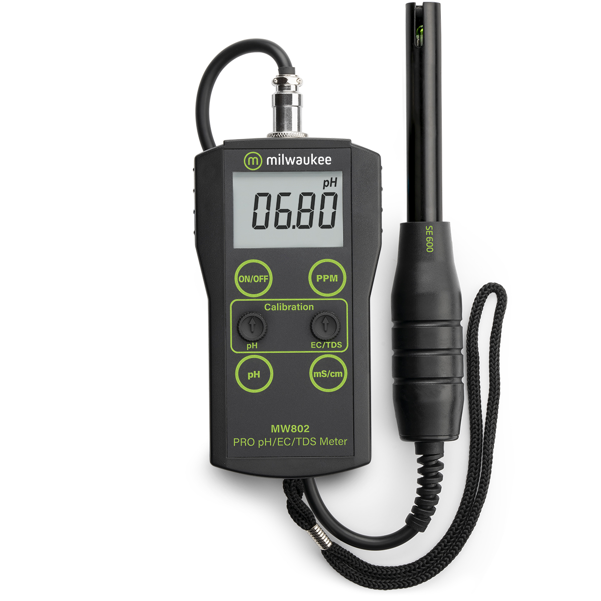 Milwaukee MW802 PRO, 3-in-1 pH/EC/TDS-Messgerät