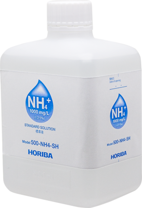 Horiba 1000 mg/L Ammoniak Ionen Standard Lösung, 500ml (500-NH4-SH) 