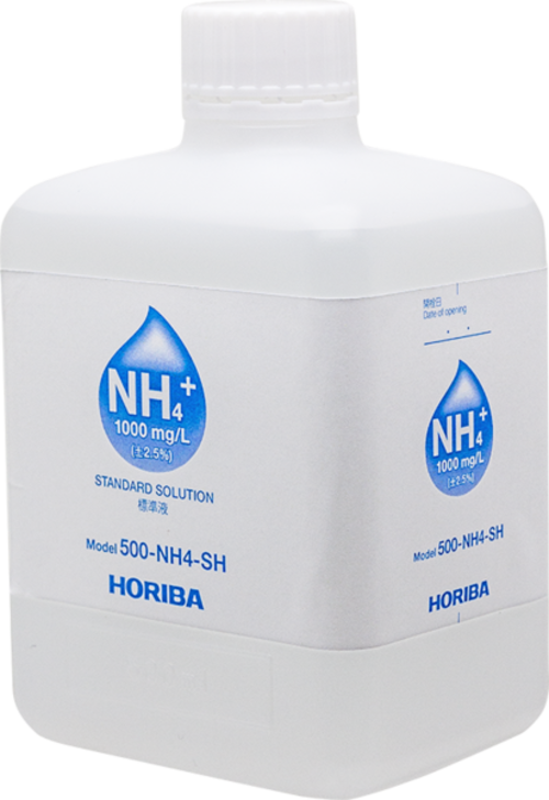 Horiba 1000 mg/L Ammonium Ionen Standard Lösung, 500ml (500-NH4-SH) 