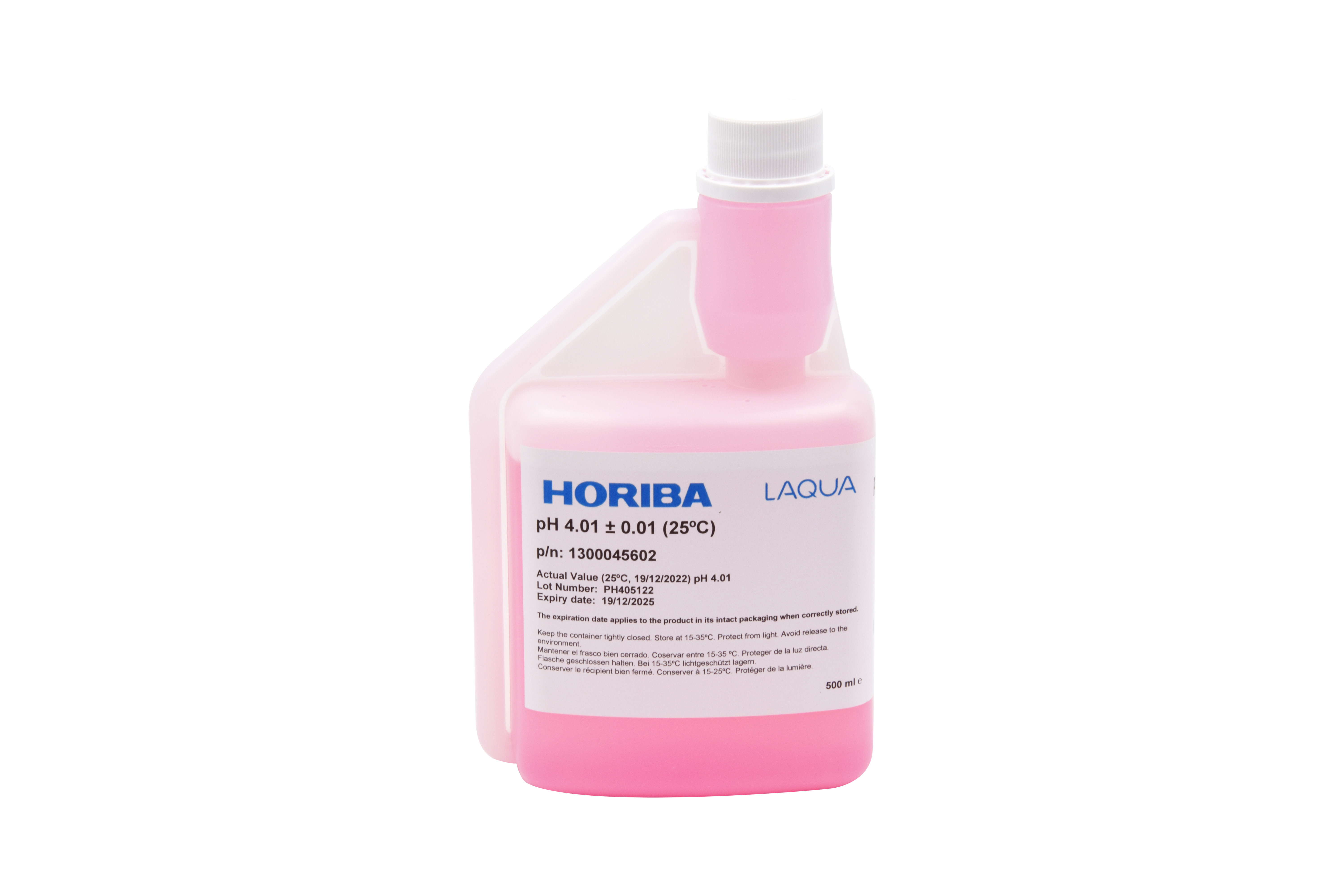 HORIBA pH 4.01 (±0,01pH @25°C) Pufferlösung 500ml (500-PH-4)