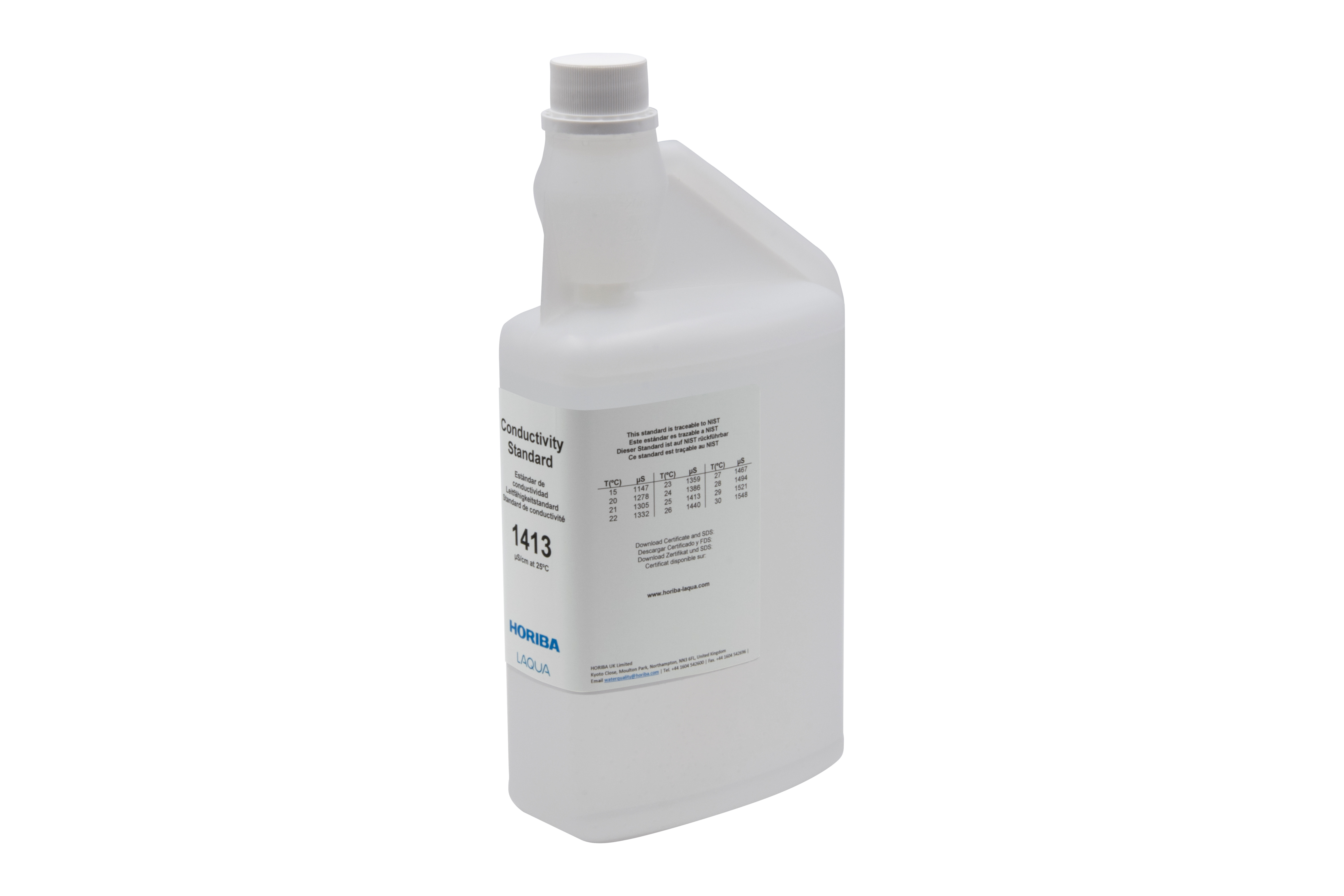 HORIBA 1413 μS/cm Leitfähigkeitskalibrierlösung 1000ml (1000-EC-1413)