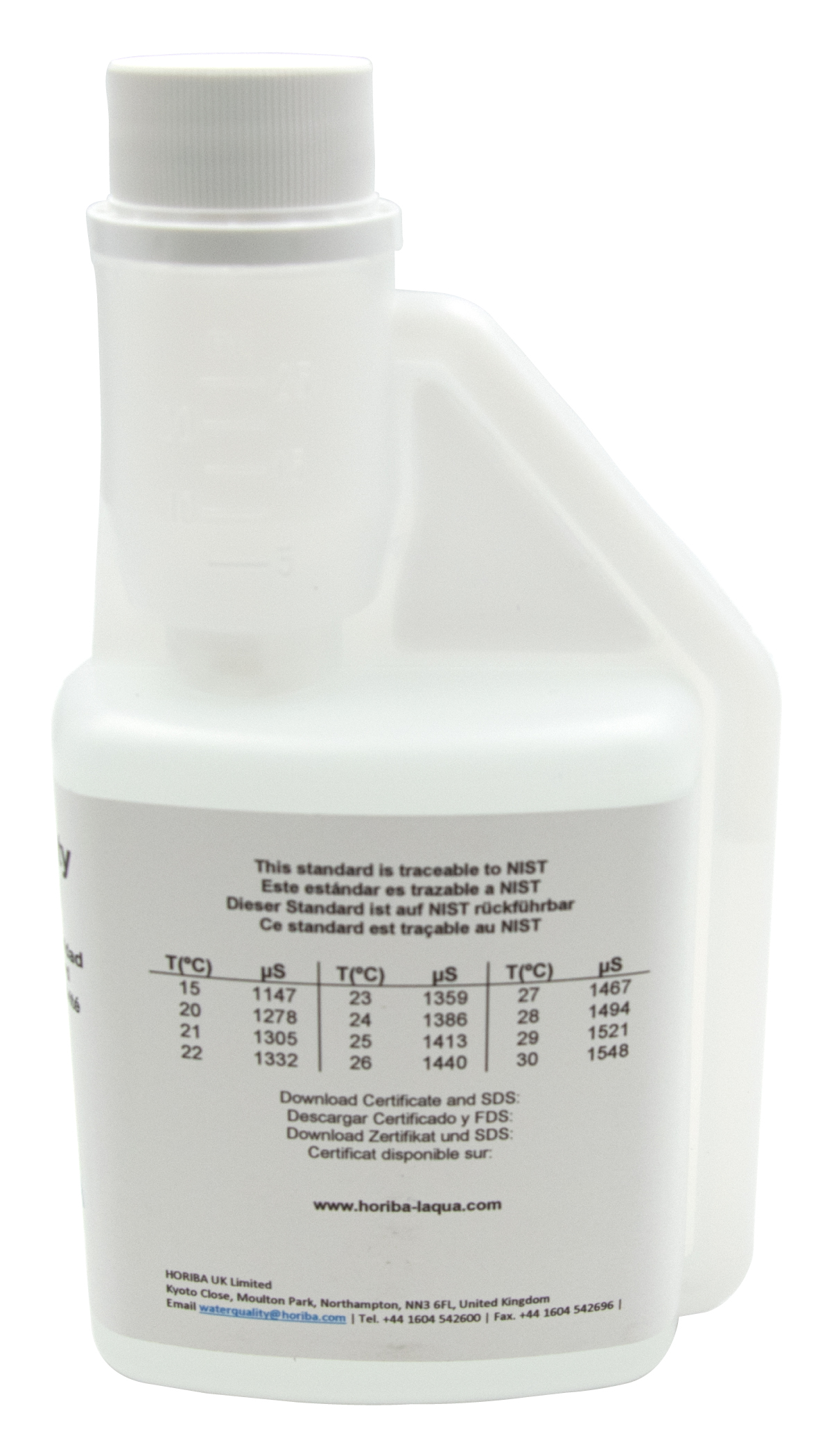 HORIBA 1413 μS/cm Leitfähigkeitskalibrierlösung 250ml (250-EC-1413)